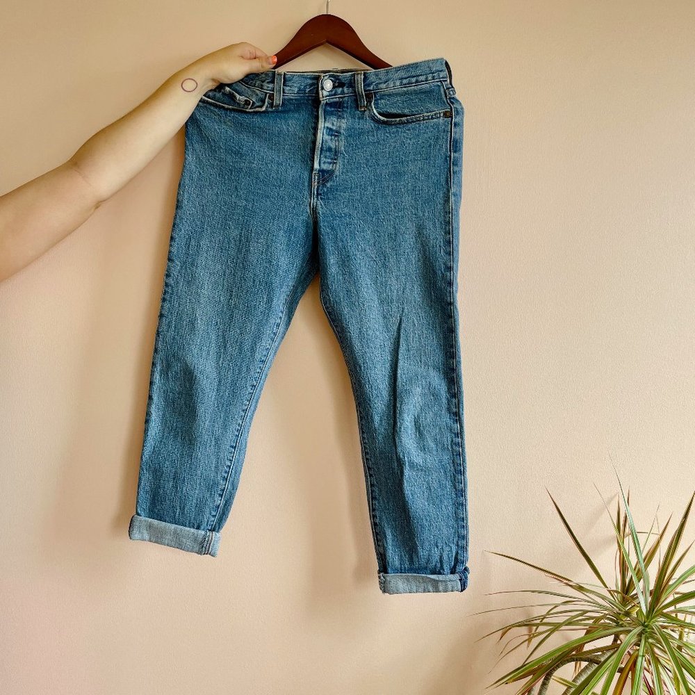 Levi's High Waisted Wedgie Blue Jean
